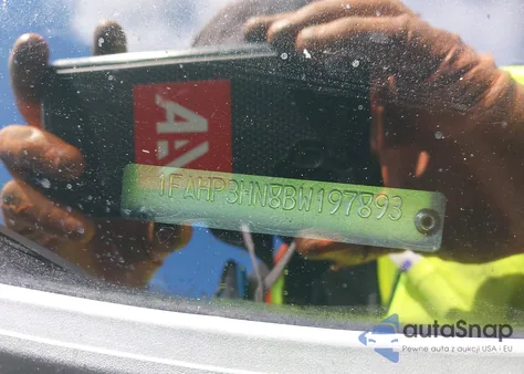 2011 Ford Focus Sel from USA, damaged, VIN 1FAHP3HN8BW197893